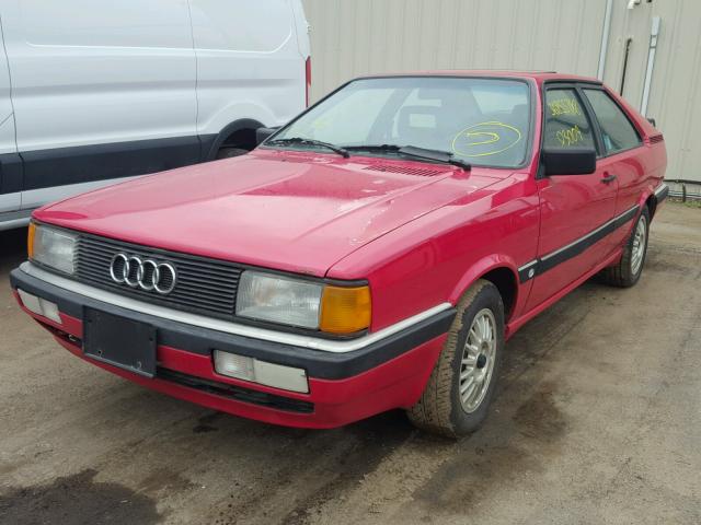 WAUBD0852FA100484 - 1985 AUDI CUSTOM RED photo 2