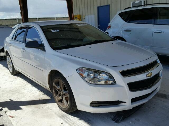 1G1ZB5E05CF100905 - 2012 CHEVROLET MALIBU WHITE photo 1