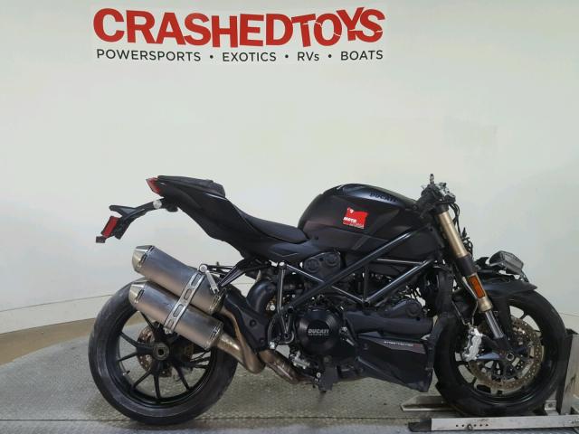 ZDM11BMV9EB017592 - 2014 DUCATI STREETFIGH BLACK photo 1