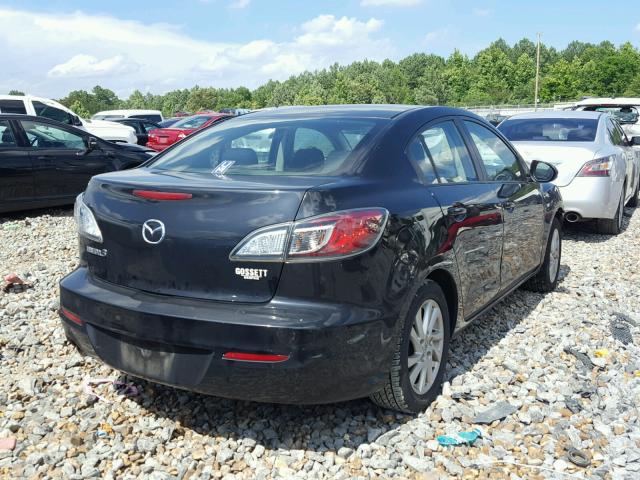 JM1BL1VF0C1501066 - 2012 MAZDA 3 I BLACK photo 4