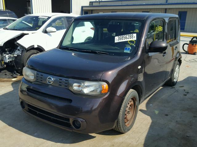 JN8AZ28R89T101411 - 2009 NISSAN CUBE BASE BROWN photo 2