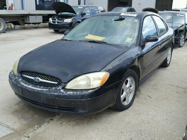 1FAFP53U03G269893 - 2003 FORD TAURUS SE BLACK photo 2