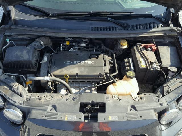 1G1JB5SH5E4170118 - 2014 CHEVROLET SONIC LS 黑色 照片 7