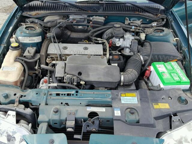 1G2NE52T3VC815296 - 1997 PONTIAC GRAND AM S Yaşıl foto 7