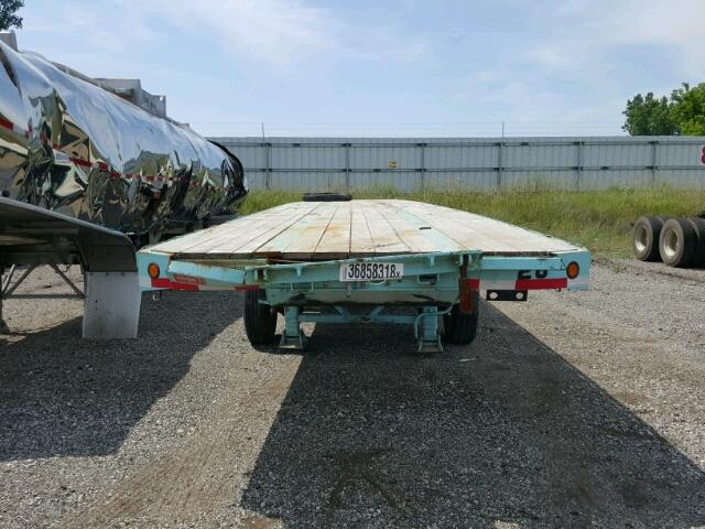 1TTF50806J1029647 - 1988 FLAT TRAILER BLUE photo 2