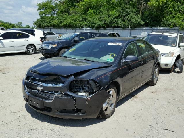 1G1ZC5EB5AF223888 - 2010 CHEVROLET MALIBU 1LT 黑色 照片 2