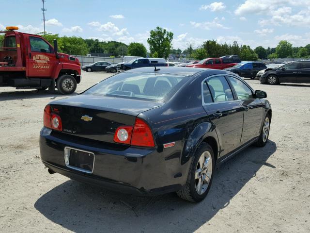 1G1ZC5EB5AF223888 - 2010 CHEVROLET MALIBU 1LT 黑色 照片 4