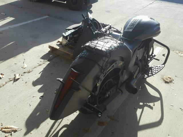 5VPDB36N5F3040941 - 2015 VICTORY MOTORCYCLES CROSS COUN Gris photo 4