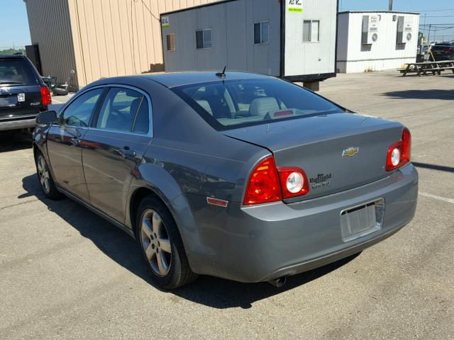1G1ZH57B384233131 - 2008 CHEVROLET MALIBU 1LT ნაცრისფერი ფოტო 3
