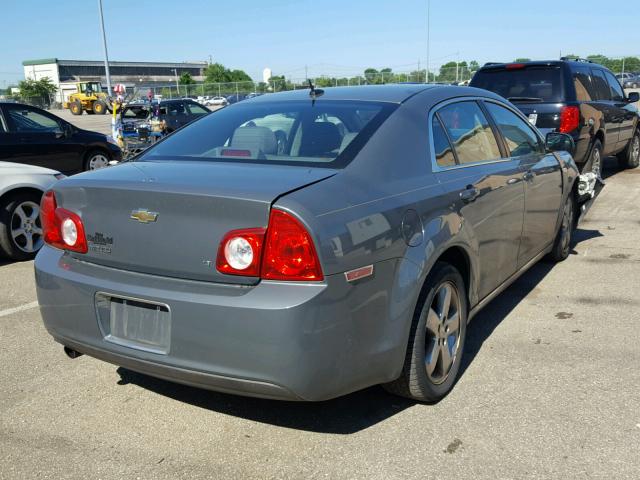 1G1ZH57B384233131 - 2008 CHEVROLET MALIBU 1LT ნაცრისფერი ფოტო 4