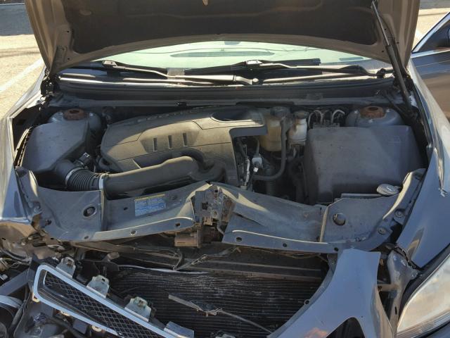 1G1ZH57B384233131 - 2008 CHEVROLET MALIBU 1LT ნაცრისფერი ფოტო 7