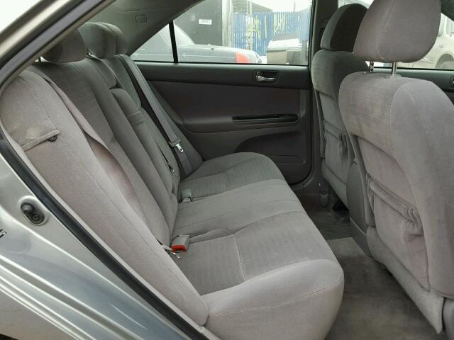 4T1BF30K65U602293 - 2005 TOYOTA CAMRY LE მწვანე ფოტო 6