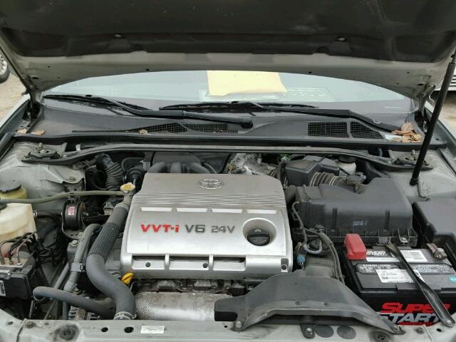 4T1BF30K65U602293 - 2005 TOYOTA CAMRY LE მწვანე ფოტო 7