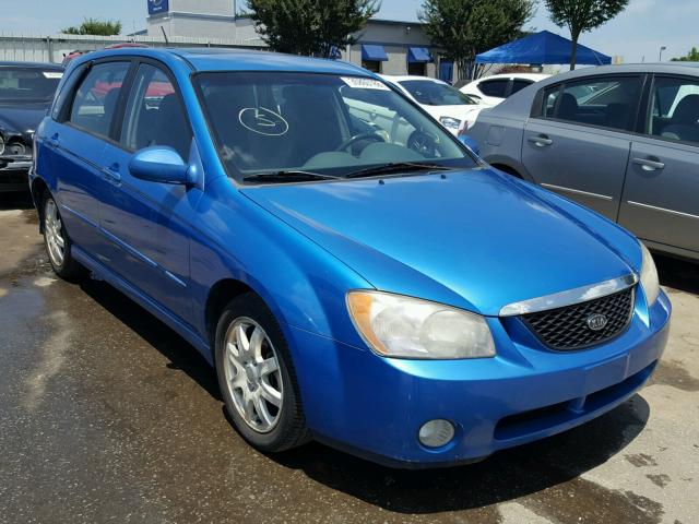 KNAFE161065344762 - 2006 KIA SPECTRA5 BLUE photo 1