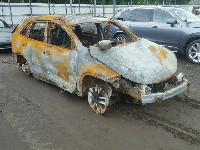 5XYKTCA64FG600737 - 2015 KIA SORENTO LX BURN photo 1