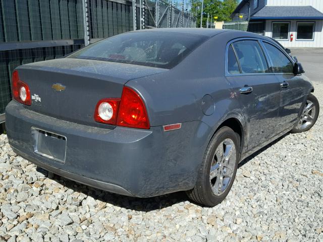 1G1ZG57B194224576 - 2009 CHEVROLET MALIBU LS ნაცრისფერი ფოტო 4