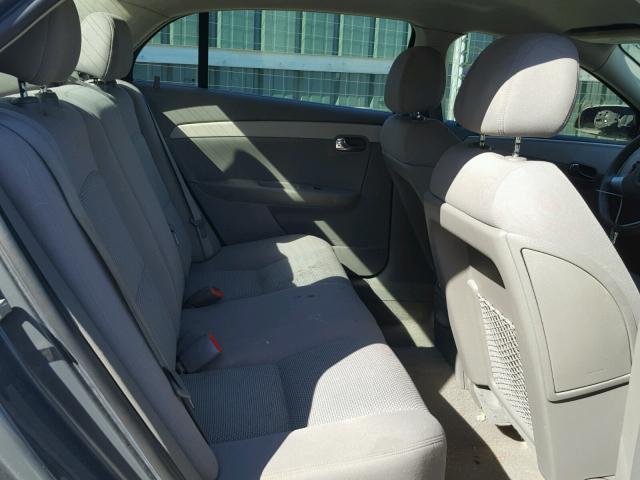 1G1ZG57B194224576 - 2009 CHEVROLET MALIBU LS ნაცრისფერი ფოტო 6