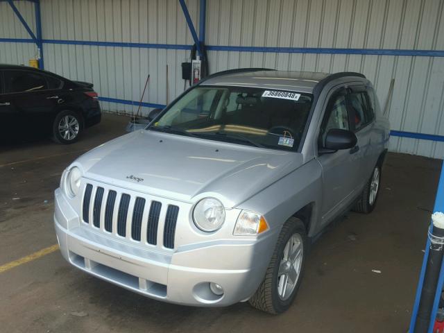 1J4FF47B39D105610 - 2009 JEEP COMPASS SP SILVER photo 2