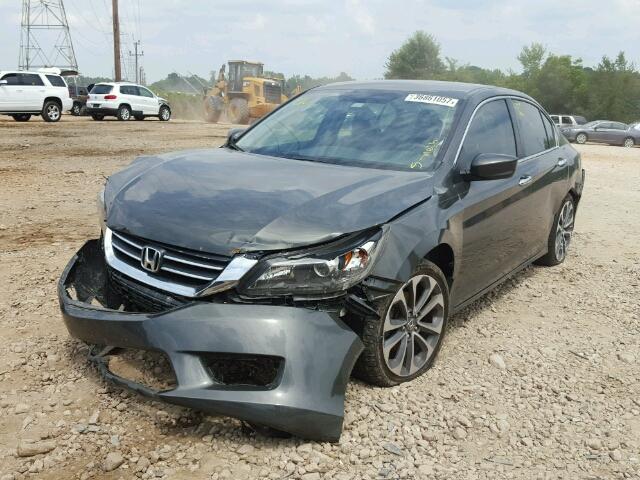 1HGCR2F50FA097996 - 2015 HONDA ACCORD SPO CHARCOAL photo 2