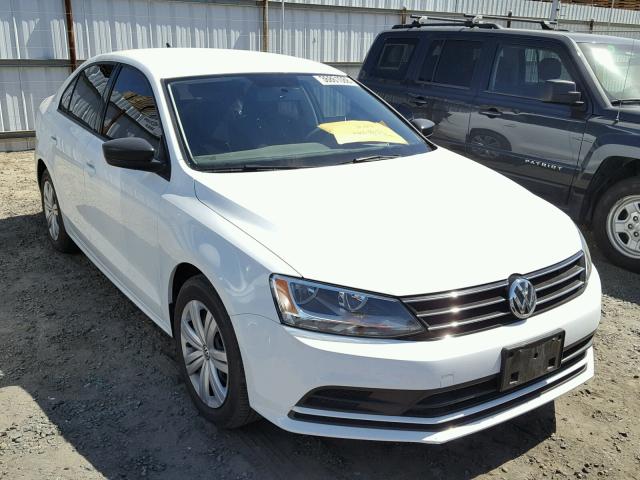 3VWLA7AJXFM425190 - 2015 VOLKSWAGEN JETTA TDI WHITE photo 1