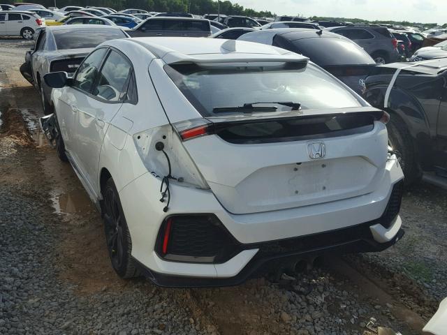 SHHFK7H42HU212141 - 2017 HONDA CIVIC SPOR WHITE photo 3