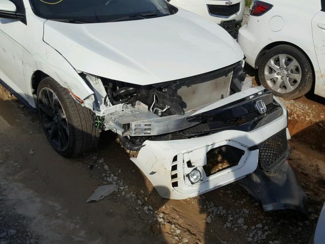 SHHFK7H42HU212141 - 2017 HONDA CIVIC SPOR WHITE photo 9