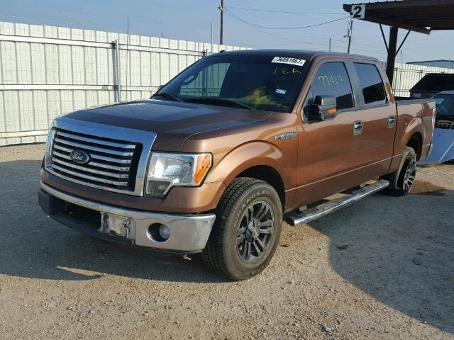 1FTEW1CM4CKD64133 - 2012 FORD F150 SUPER BROWN photo 2