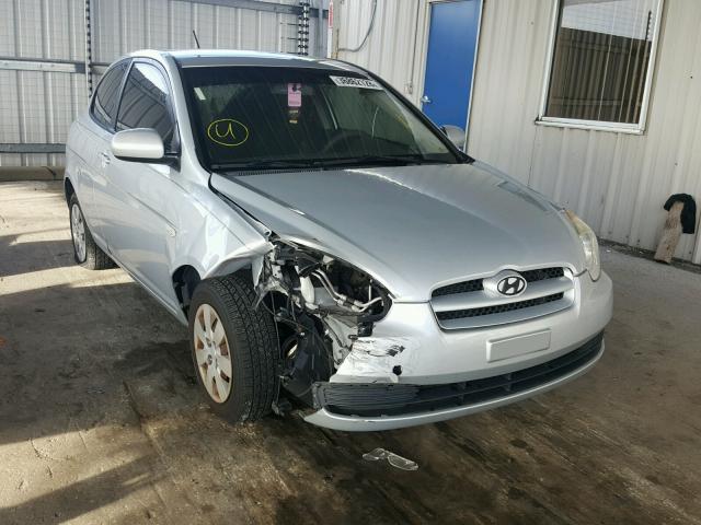 KMHCM3ACXAU184039 - 2010 HYUNDAI ACCENT BLU SILVER photo 1