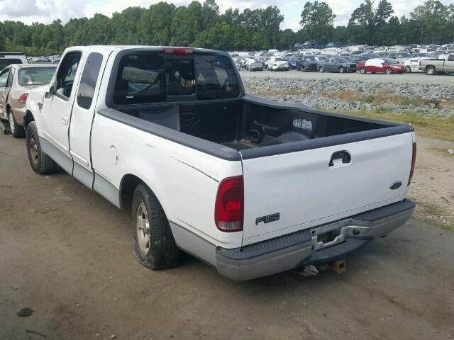 1FTRX17W62NA48711 - 2002 FORD F150 WHITE photo 3