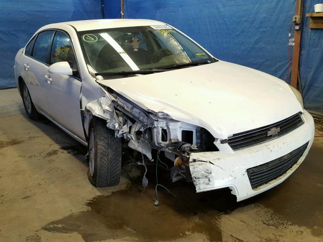 2G1WS553481335128 - 2008 CHEVROLET IMPALA POL WHITE photo 1