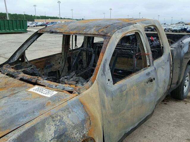 1GCEK19C18Z161791 - 2008 CHEVROLET SILVERADO BURN photo 10