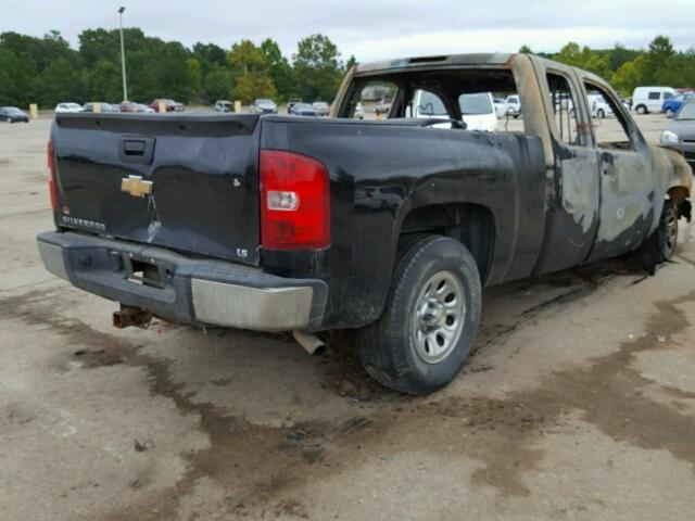 1GCEK19C18Z161791 - 2008 CHEVROLET SILVERADO BURN photo 4