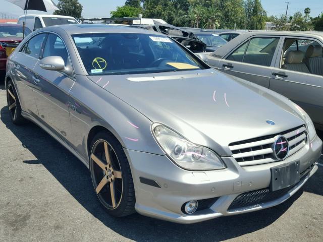 WDDDJ77X17A087167 - 2007 MERCEDES-BENZ CLS 63 AMG GOLD photo 1