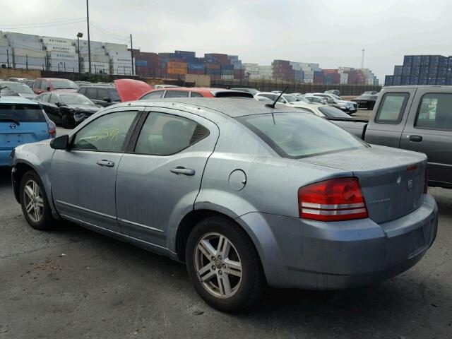 1B3LC56K78N207379 - 2008 DODGE AVENGER SX GRAY photo 3