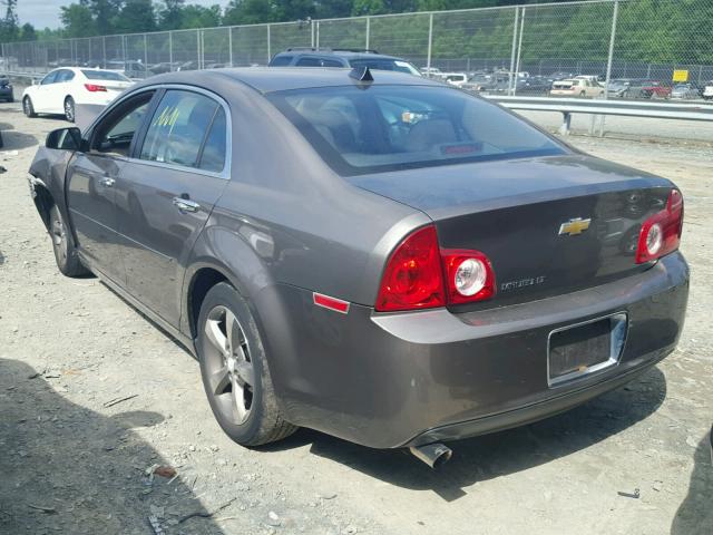 1G1ZC5E01CF307515 - 2012 CHEVROLET MALIBU 1LT 石墨色 照片 3