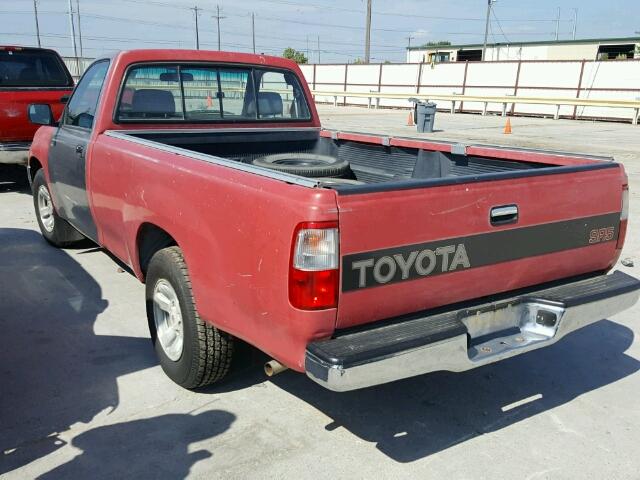 JT4VD10C1P0004403 - 1993 TOYOTA T100 SR5 RED photo 3