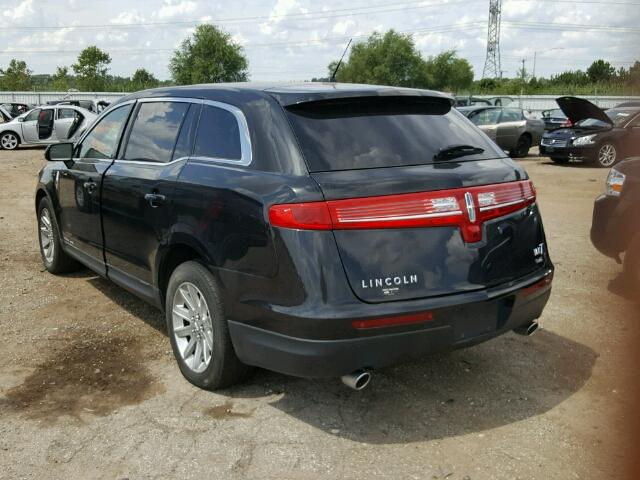 2LMHJ5NK4EBL50051 - 2014 LINCOLN MKT BLACK photo 3