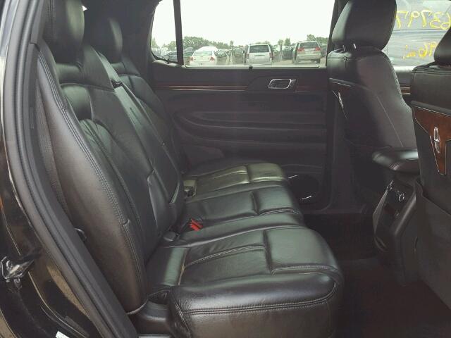 2LMHJ5NK4EBL50051 - 2014 LINCOLN MKT BLACK photo 6