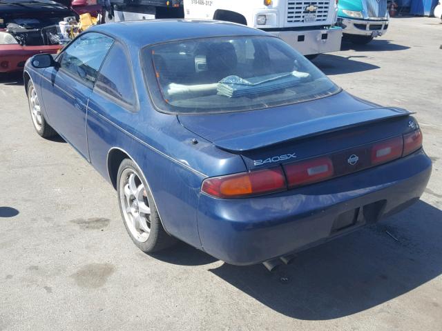 JN1AS44D7SW019232 - 1995 NISSAN 240SX BASE BLUE photo 3