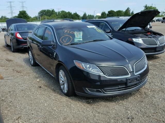 1LNHL9DK4DG616061 - 2013 LINCOLN MKS BLACK photo 1