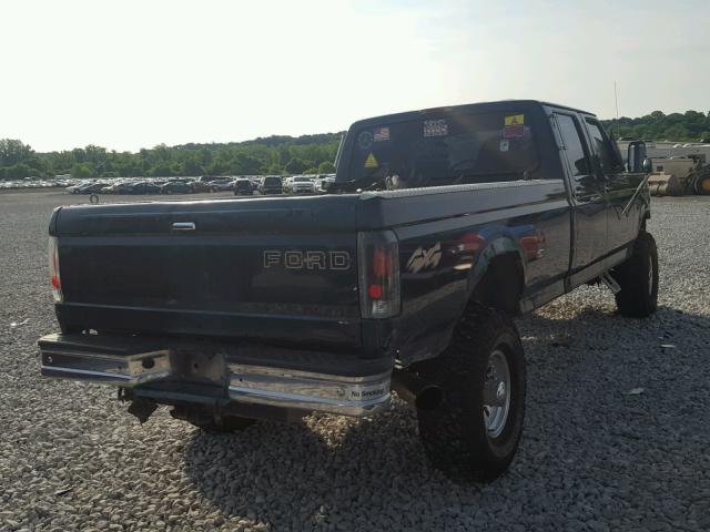 1FTJW36F8TEA98301 - 1996 FORD F350 GREEN photo 4