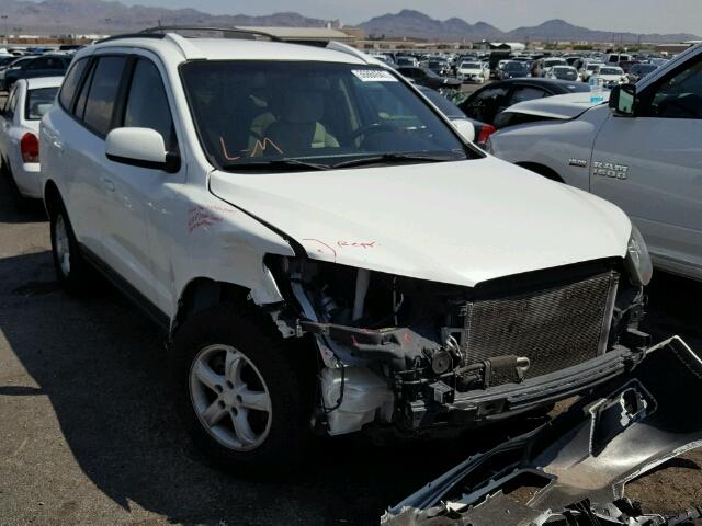 5NMSG73D67H064369 - 2007 HYUNDAI SANTA FE G WHITE photo 1