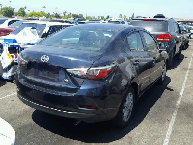 3MYDLBZV5GY145085 - 2016 TOYOTA SCION IA BLUE photo 4