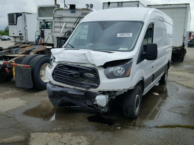 1FTYE2CM6HKA39366 - 2017 FORD TRANSIT T- WHITE photo 2