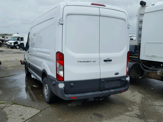 1FTYE2CM6HKA39366 - 2017 FORD TRANSIT T- WHITE photo 3