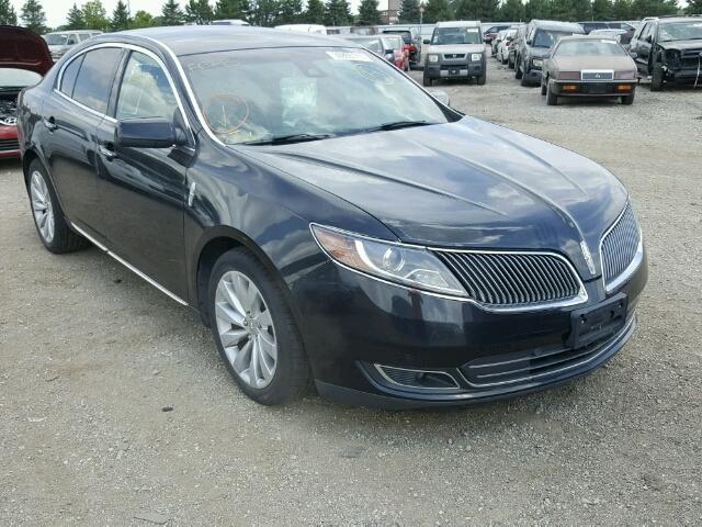 1LNHL9DK6DG616059 - 2013 LINCOLN MKS BLACK photo 1