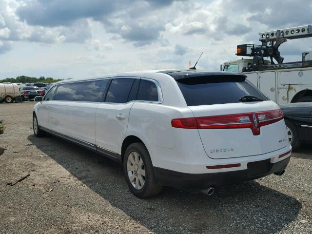 2L1MJ5LK2DBL58131 - 2013 LINCOLN MKT WHITE photo 3