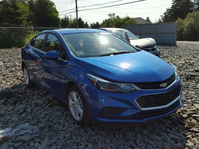 3G1BE5SM2HS560994 - 2017 CHEVROLET CRUZE LT BLUE photo 1