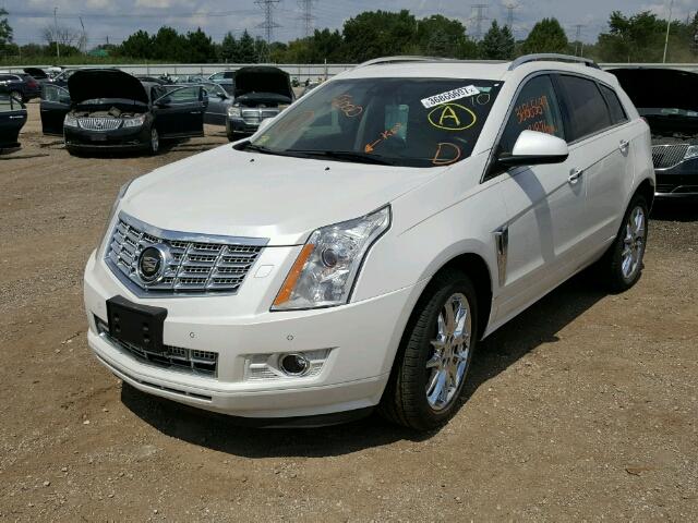 3GYFNGE31ES523013 - 2014 CADILLAC SRX PREMIU WHITE photo 2