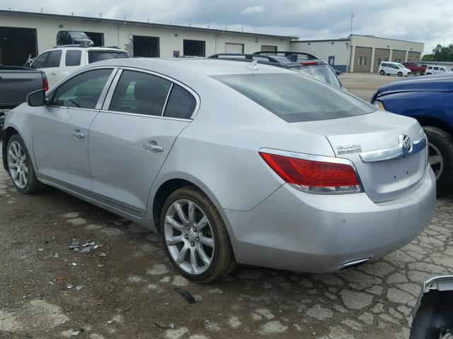 1G4GE5GV6AF114710 - 2010 BUICK LACROSSE C SILVER photo 3